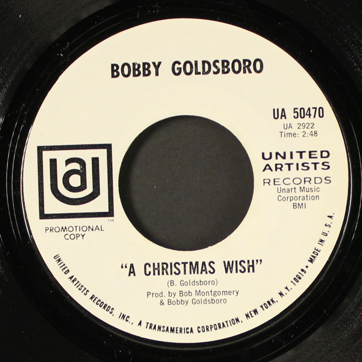 look around you (it's christmas time) / a christmas wish by BOBBY GOLDSBORO