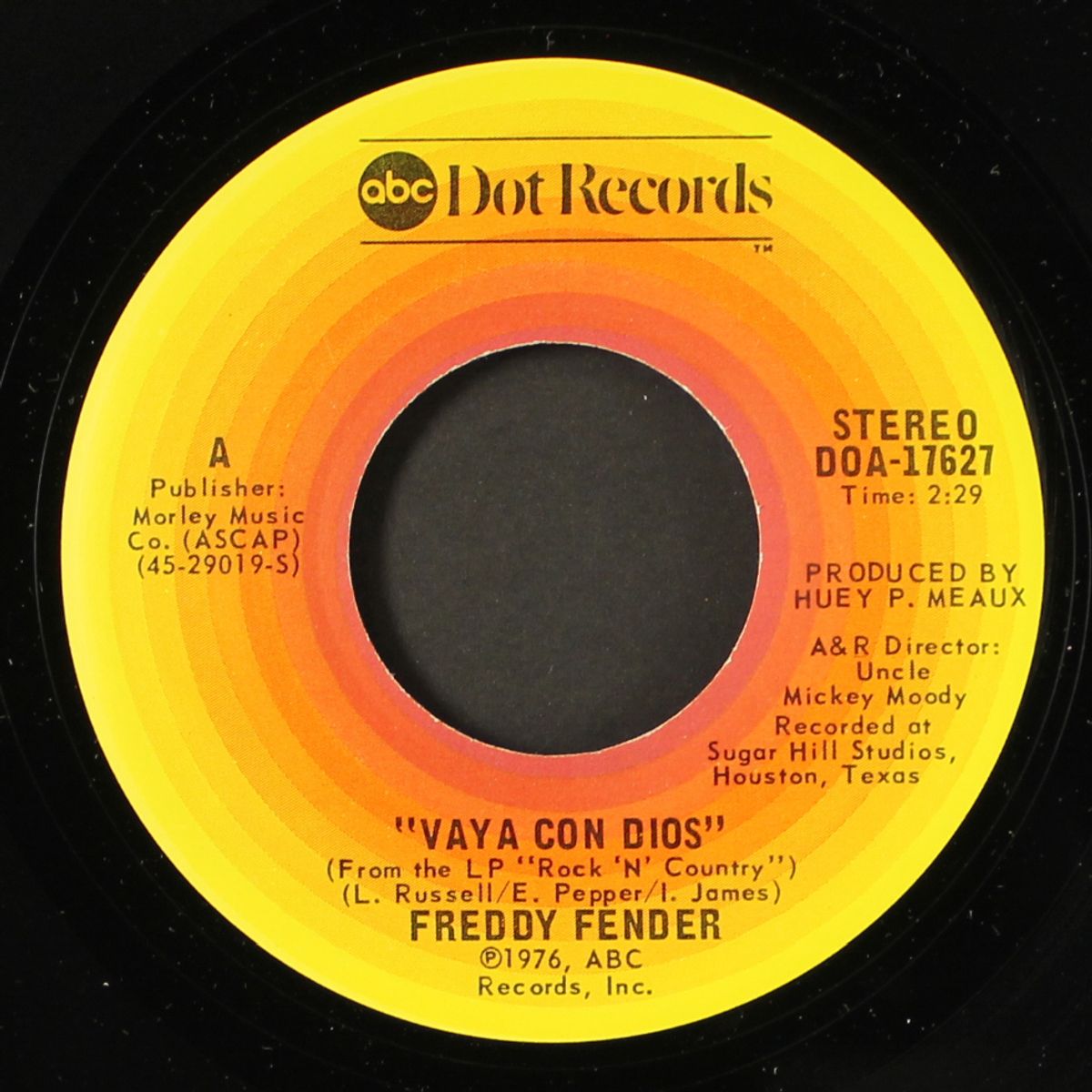 vaya con dios / my happiness by FREDDY FENDER