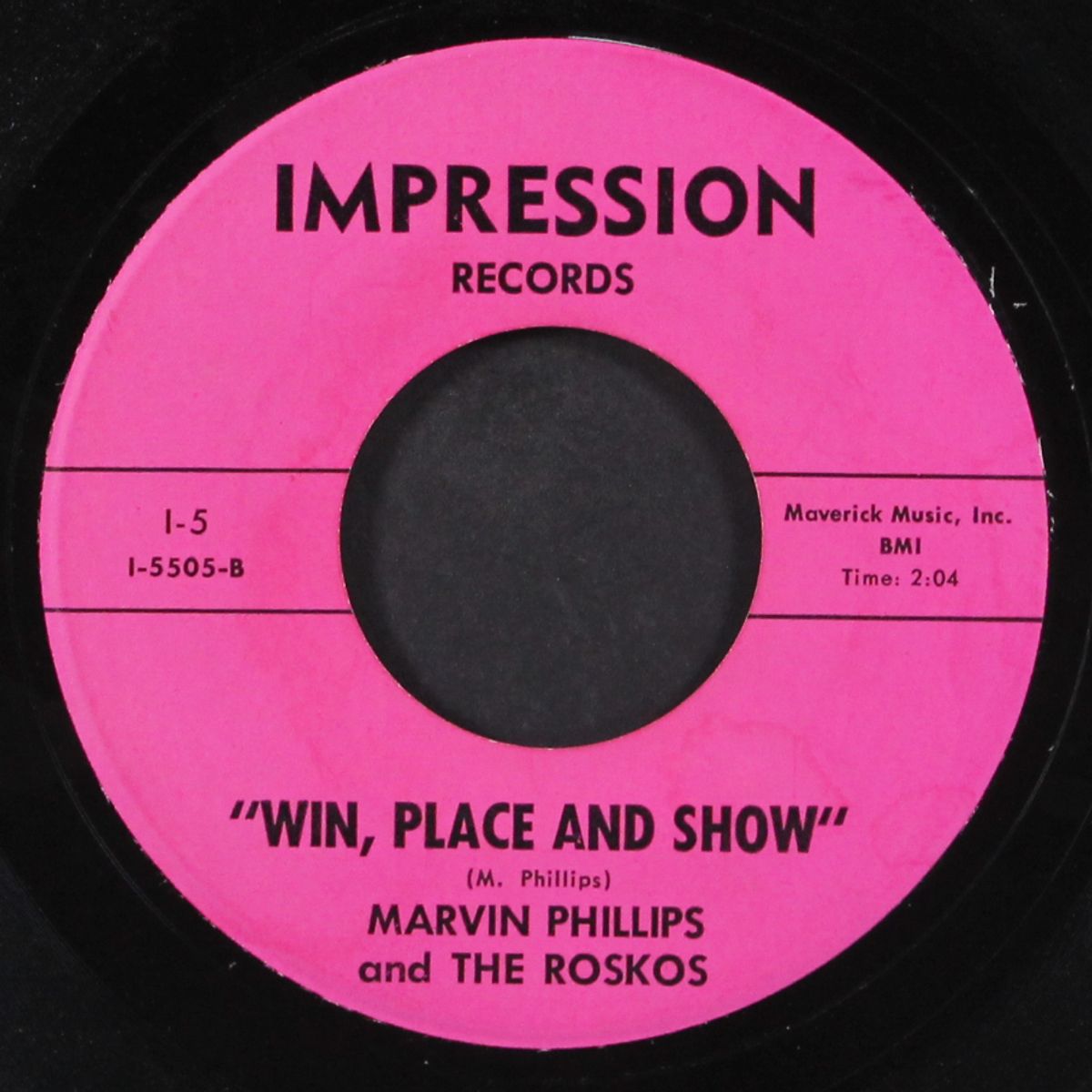 do the rosko / win, place and show by MARVIN PHILLIPS & ROSKOS