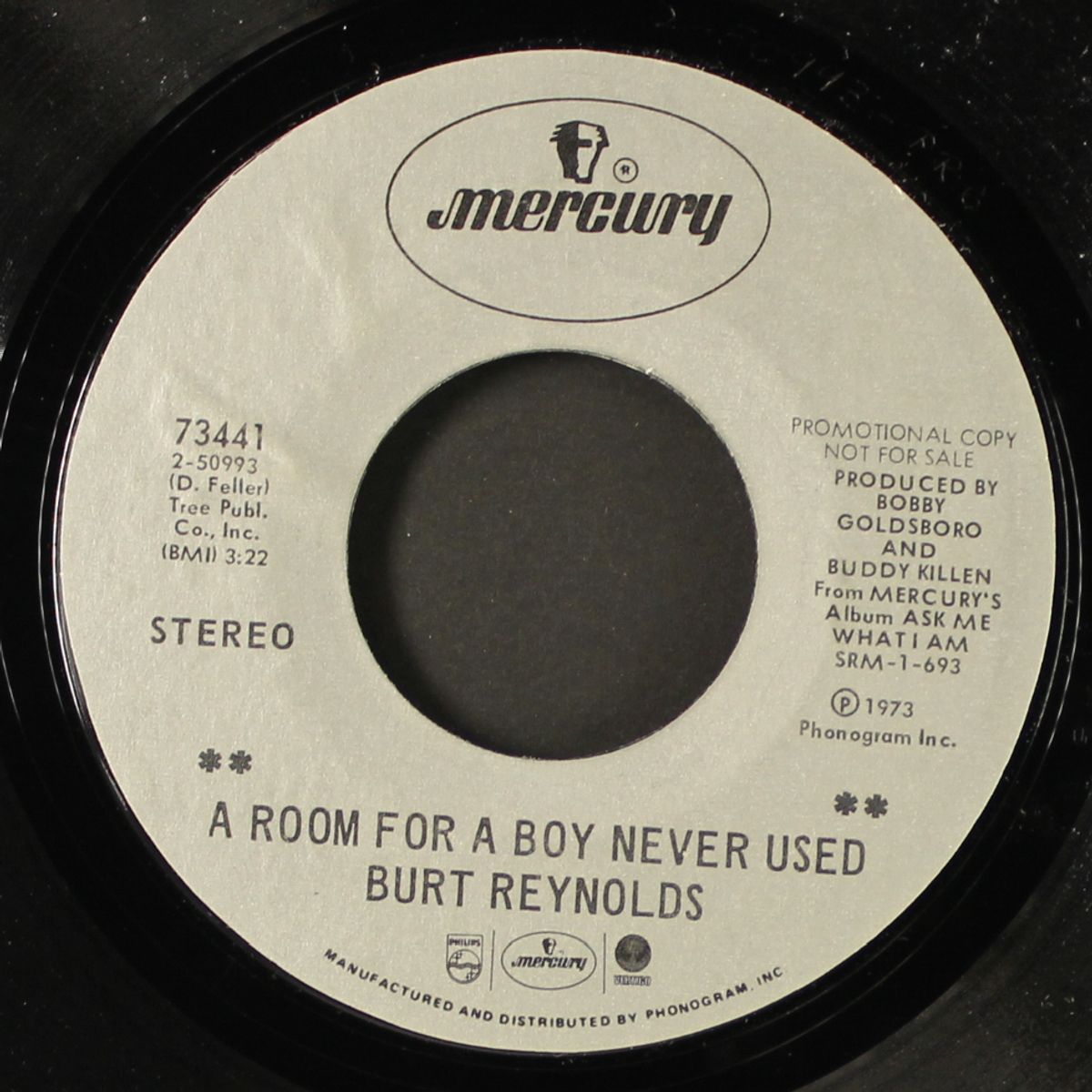 a room for a boy never used / till i get it right by BURT REYNOLDS