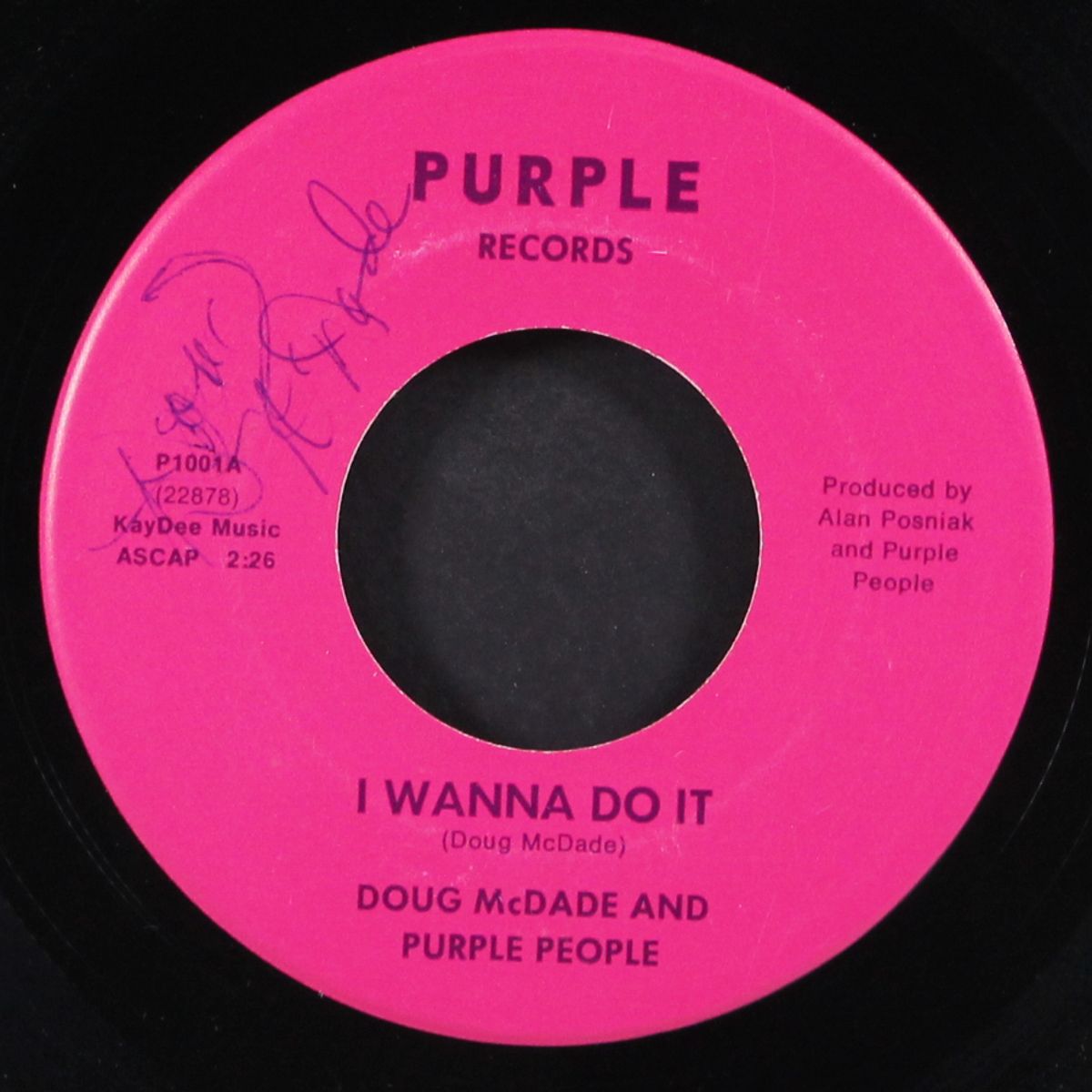 i wanna do it / gonna be alright by DOUG MCDADE & PURPLE PEOPLE