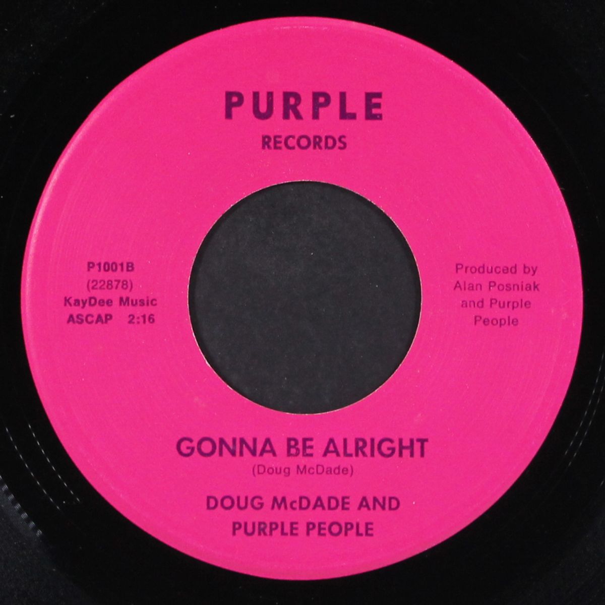 i wanna do it / gonna be alright by DOUG MCDADE & PURPLE PEOPLE
