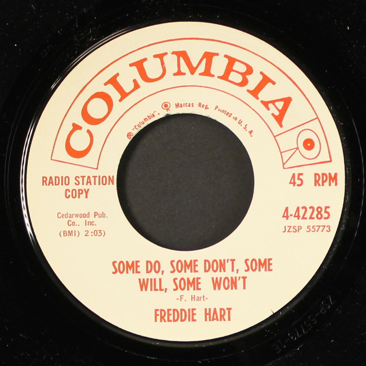 some do, some don't, some will, some won't / like you are by FREDDIE HART