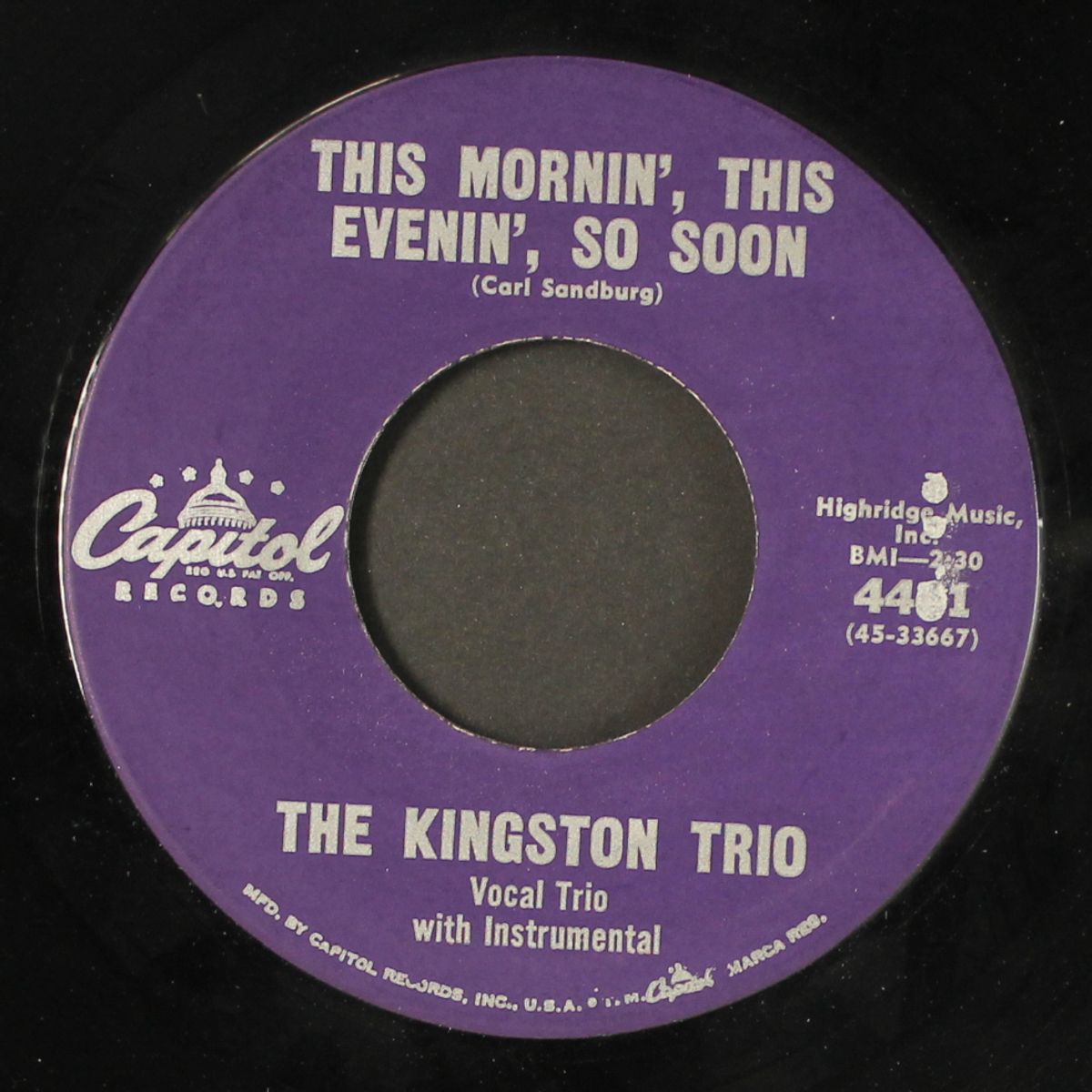 everglades by KINGSTON TRIO