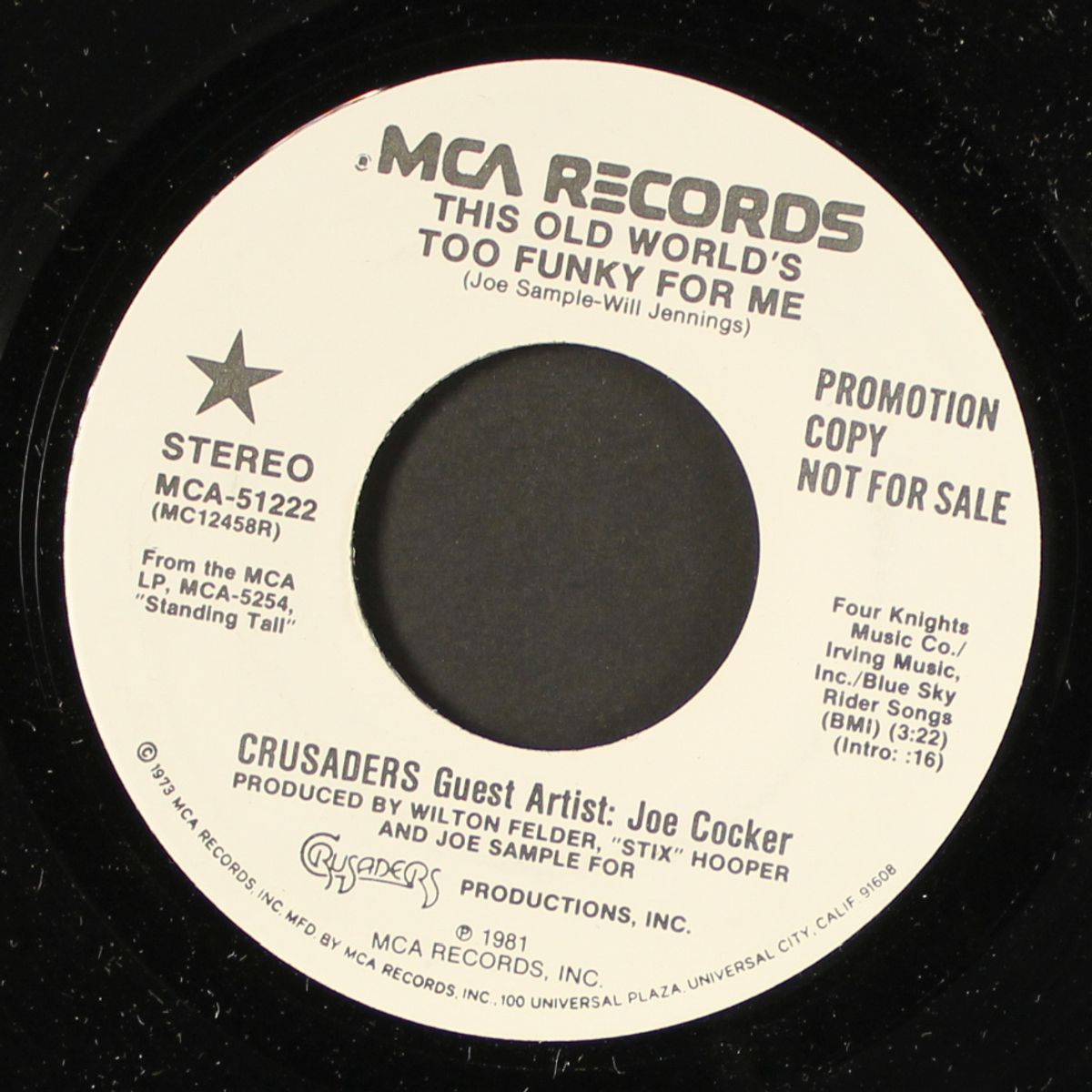 this old world's too funky for me / same by CRUSADERS