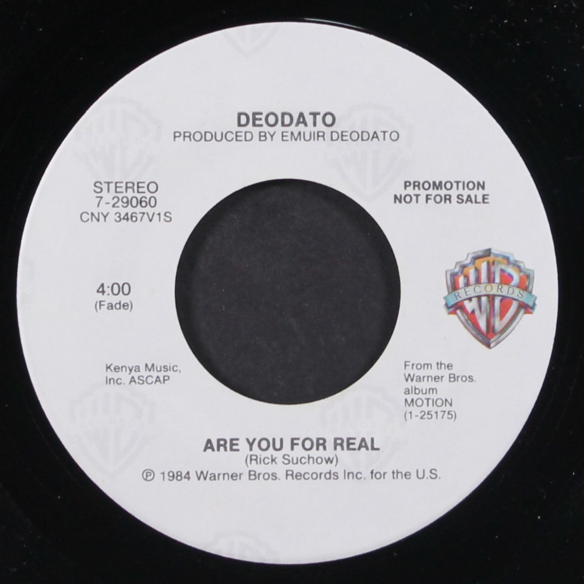 are you for real / same by DEODATO