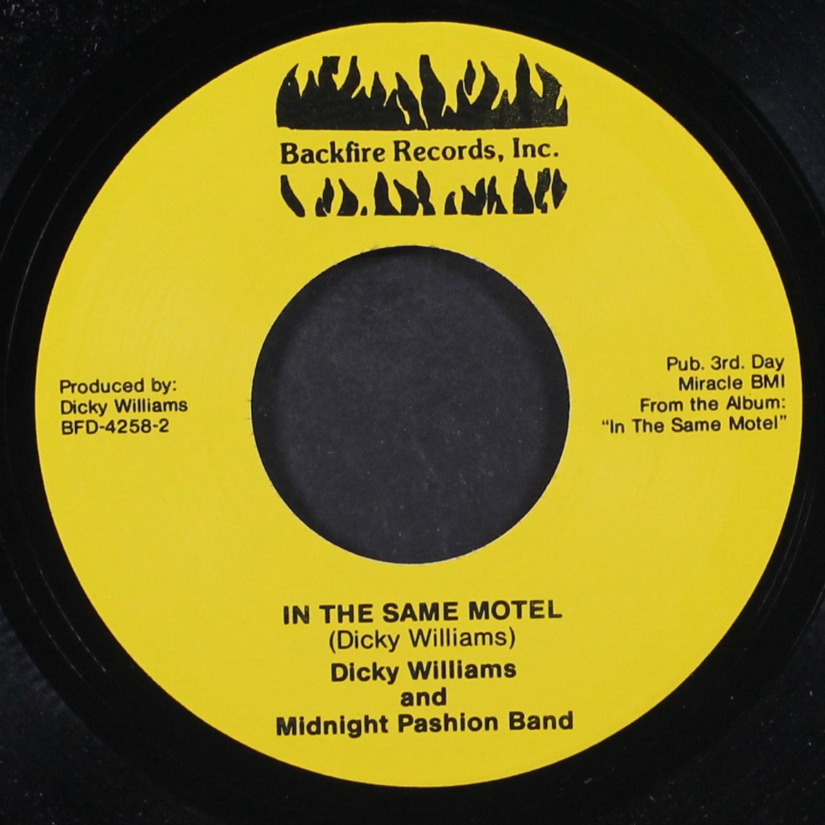in the same motel by DICKY WILLIAMS