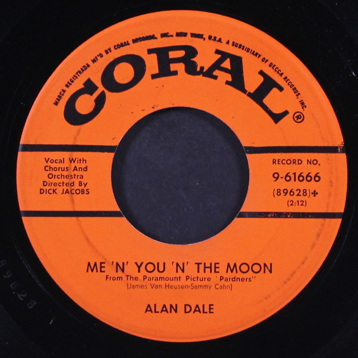 me 'n' you 'n' the moon by ALAN DALE
