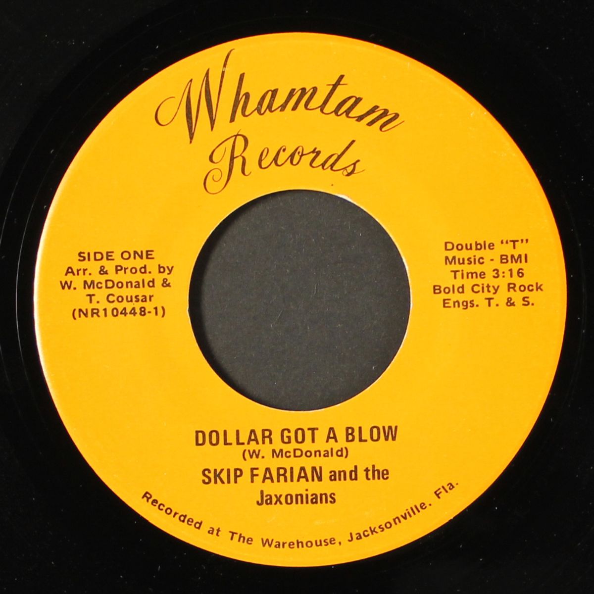 dollar got a blow / if you believe by SKIP FARIAN & JAXONIANS