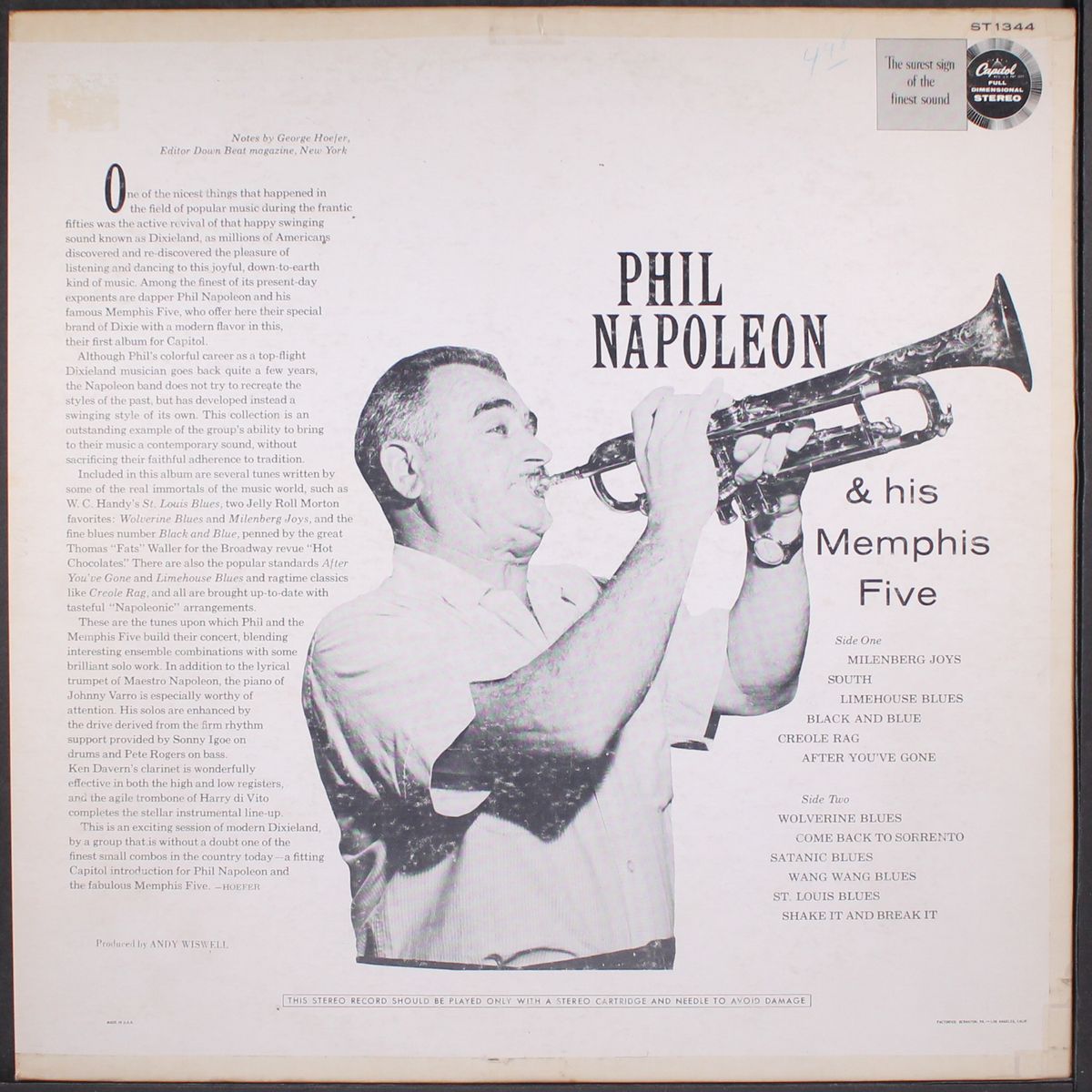 and his memphis five by PHIL NAPOLEON