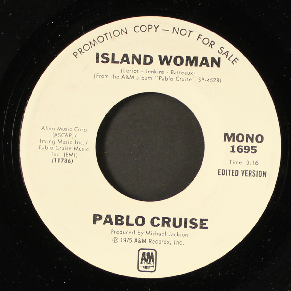 island woman / mono by PABLO CRUISE