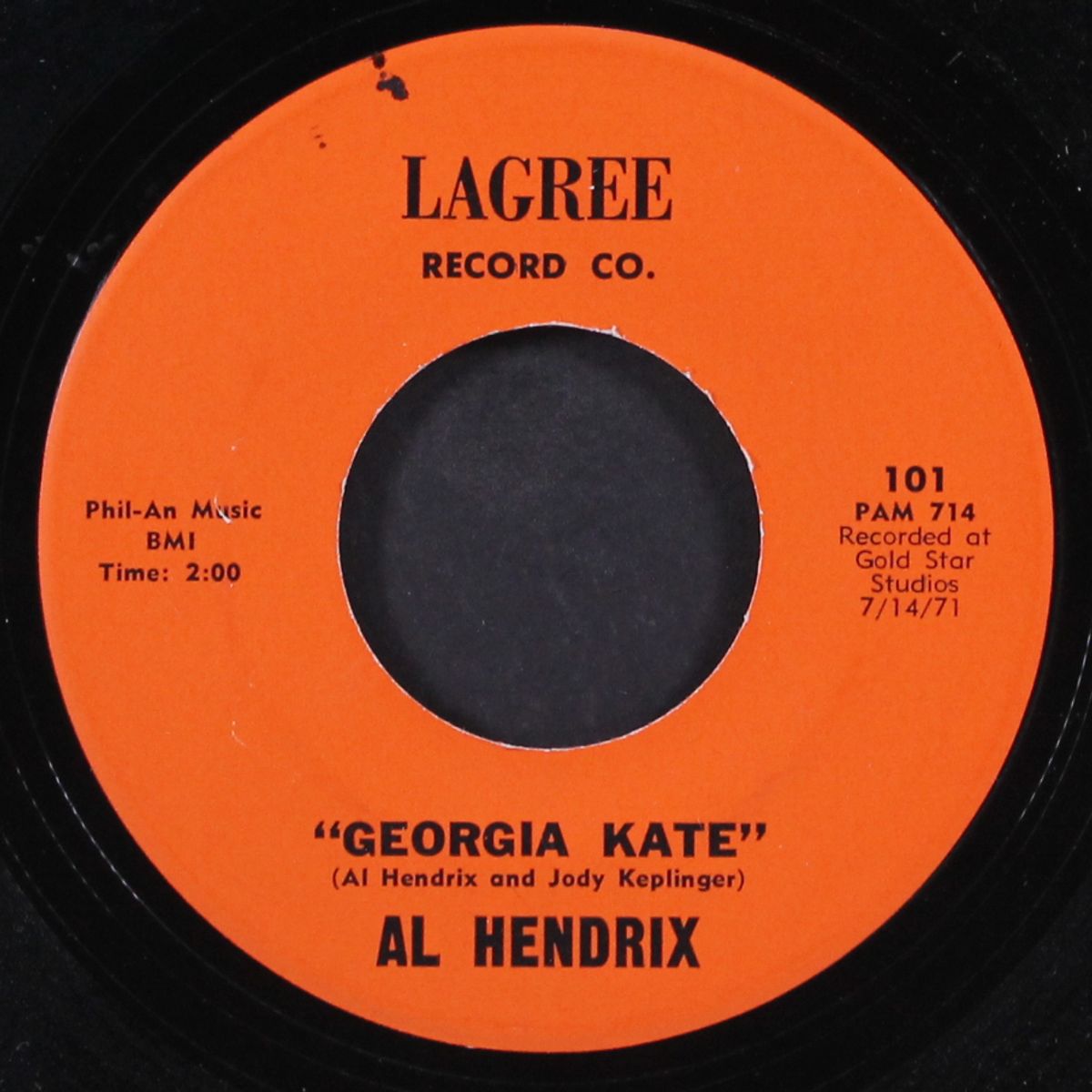georgia kate / wait'll you get a wiff of my aftershave lotion by AL HENDRIX