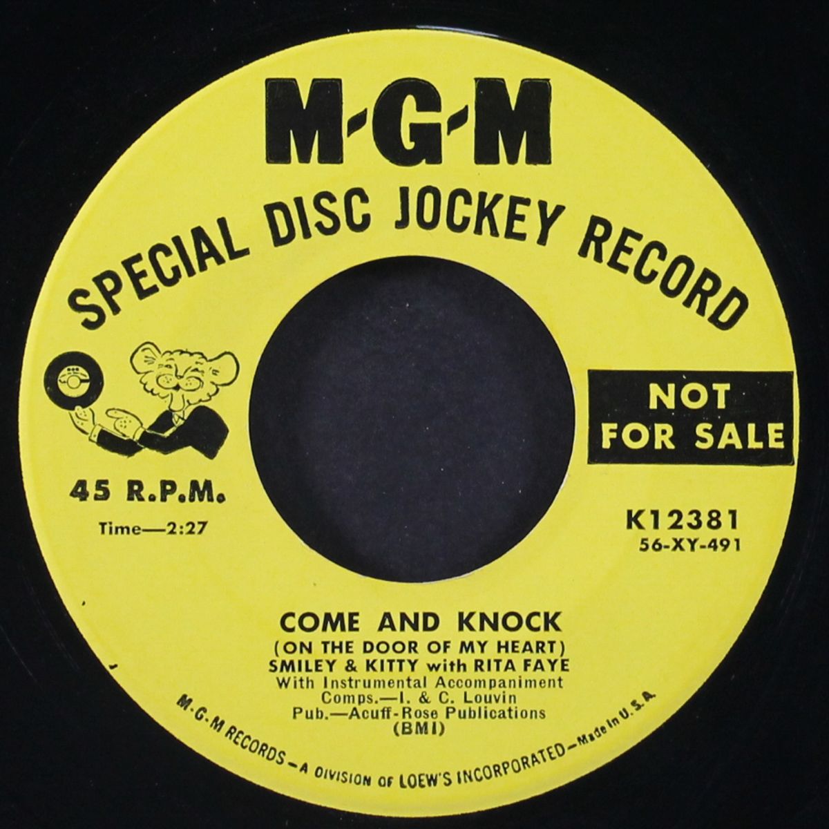 thunder and lightning / come and knock by SMILEY & KITTY