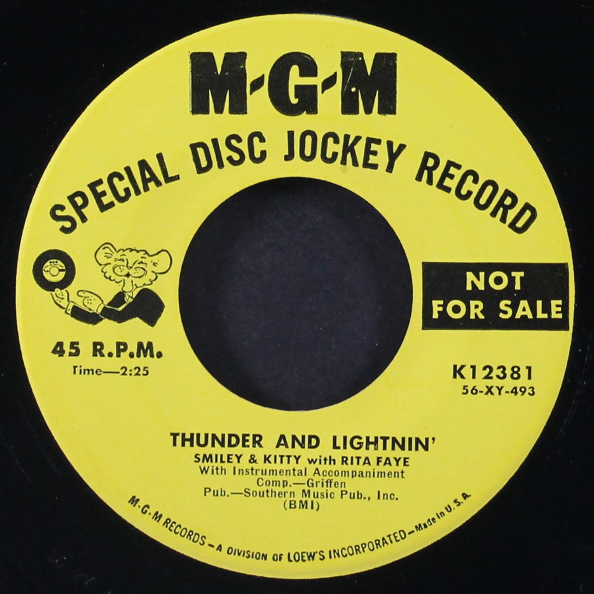 thunder and lightning / come and knock by SMILEY & KITTY