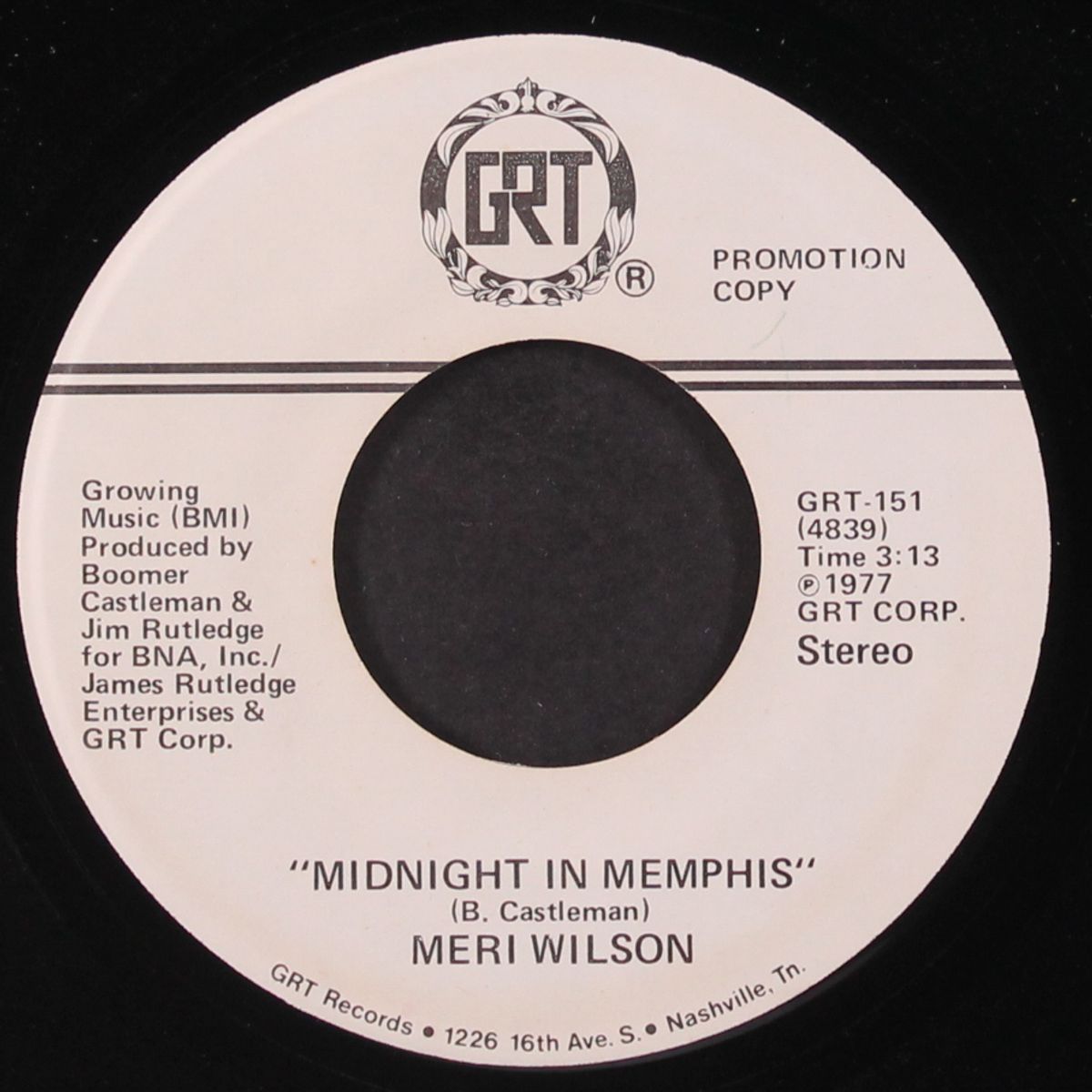 midnight in memphis / same by MERI WILSON