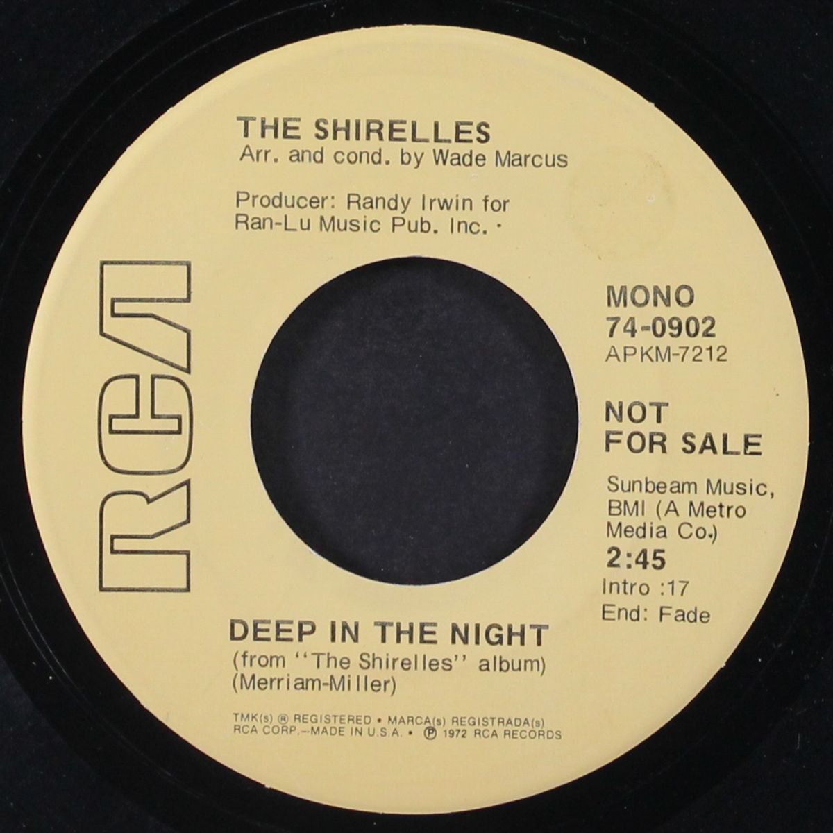 let's give each other love / deep in the night by SHIRELLES