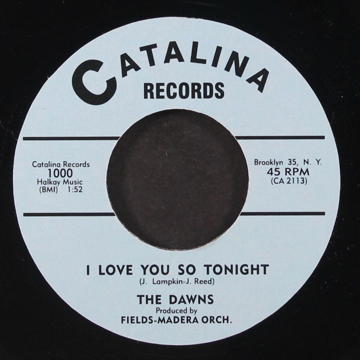 i love you so tonight / travlin' by DAWNS