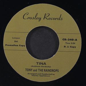 TONY & RAINDROPS