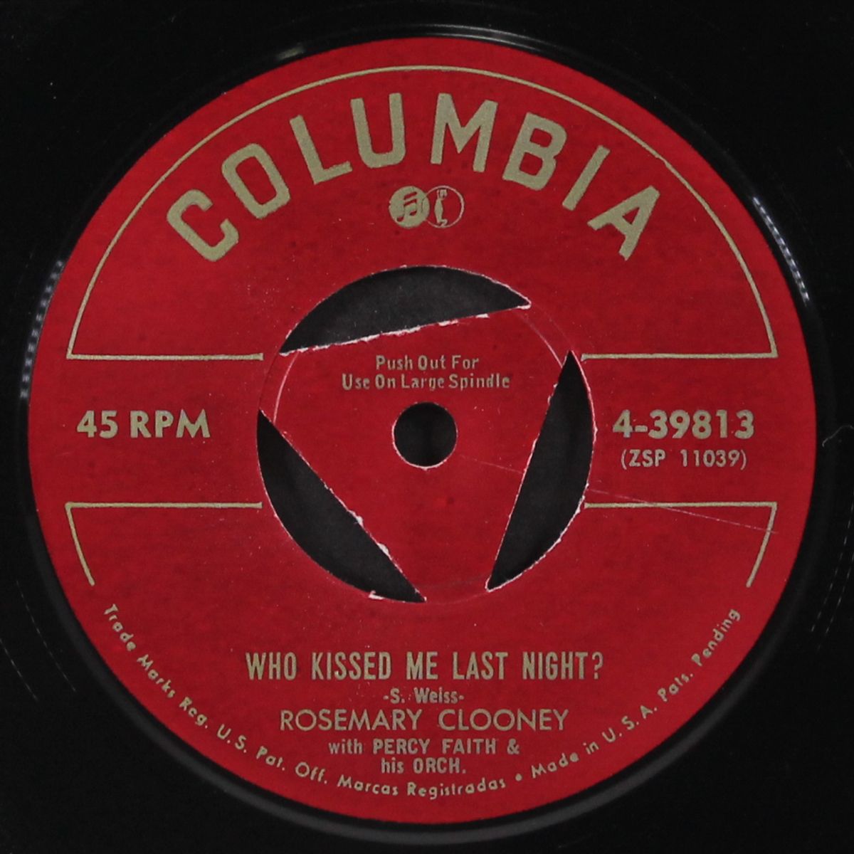 blues in the night / who kissed me last night by ROSEMARY CLOONEY