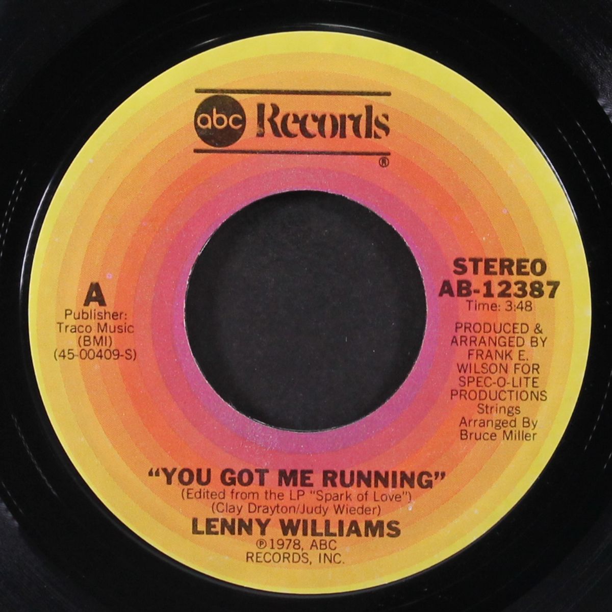 you got me running / come reap my love by LENNY WILLIAMS