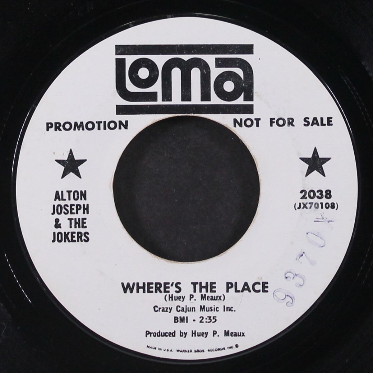 the other place / where's the place by ALTON JOSEPH & JOKERS
