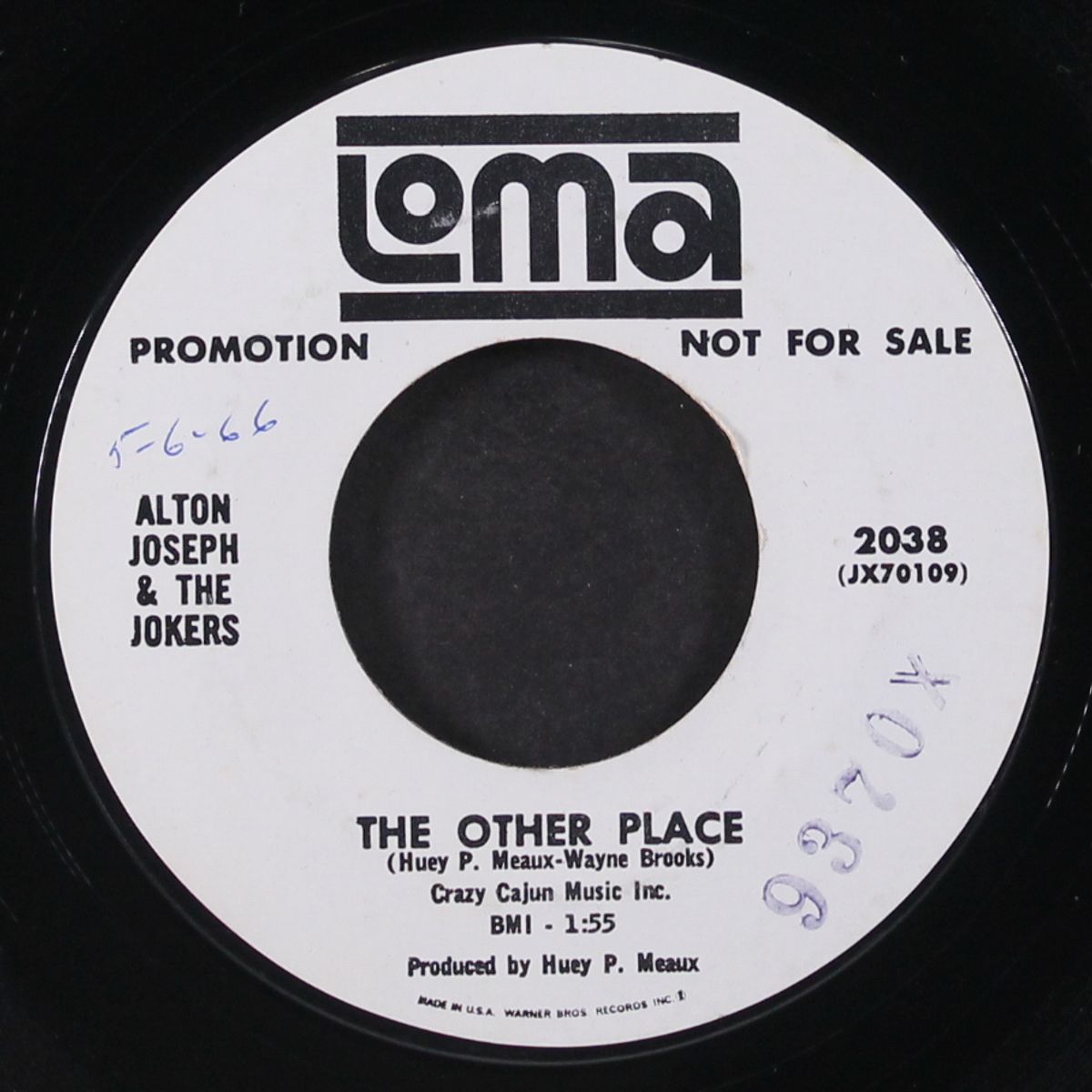 the other place / where's the place by ALTON JOSEPH & JOKERS