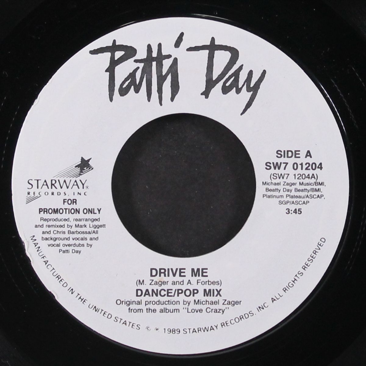 drive me by PATTI DAY