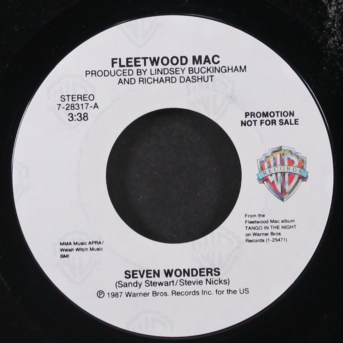 seven wonders by FLEETWOOD MAC