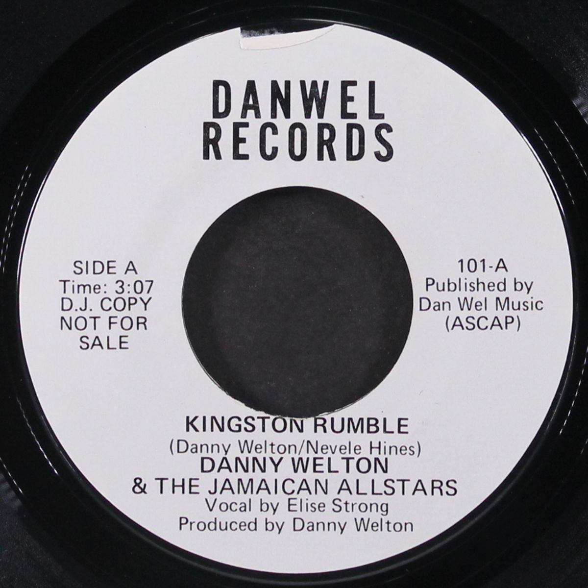kingston rumble / the hustle by DANNY WELTON
