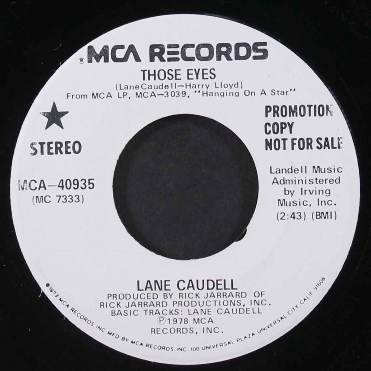 those eyes by LANE CAUDELL