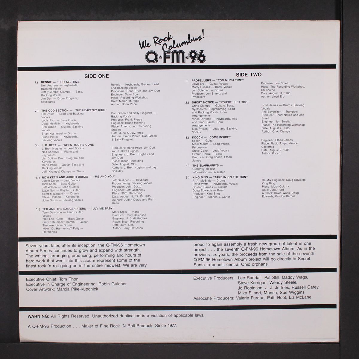 q-fm-96 hometown album project vol. 7 by VARIOUS