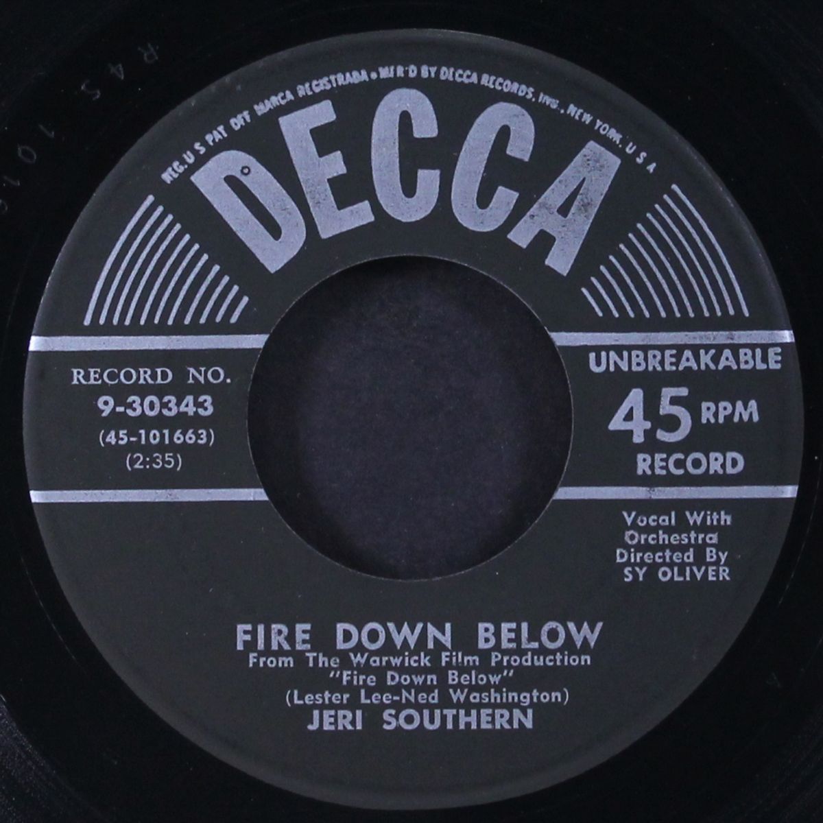 fire down below by JERI SOUTHERN