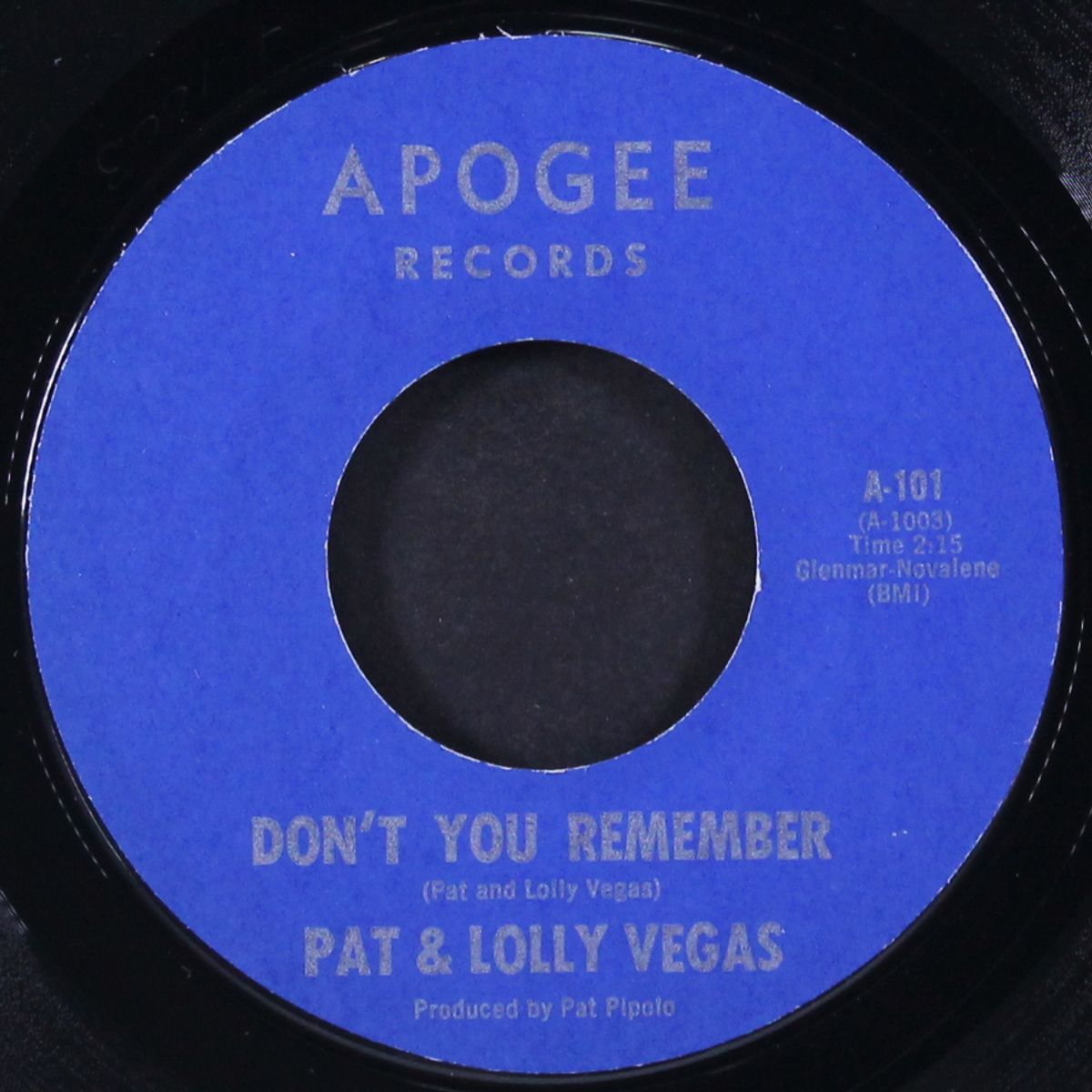 robot walk / don't you remember by PAT & LOLLY VEGAS
