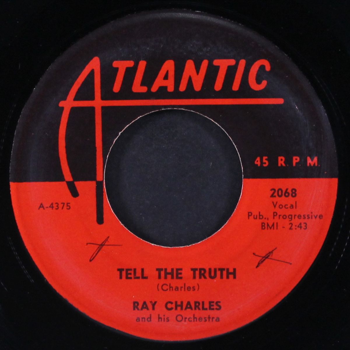 tell the truth / sweet sixteen bars by RAY CHARLES