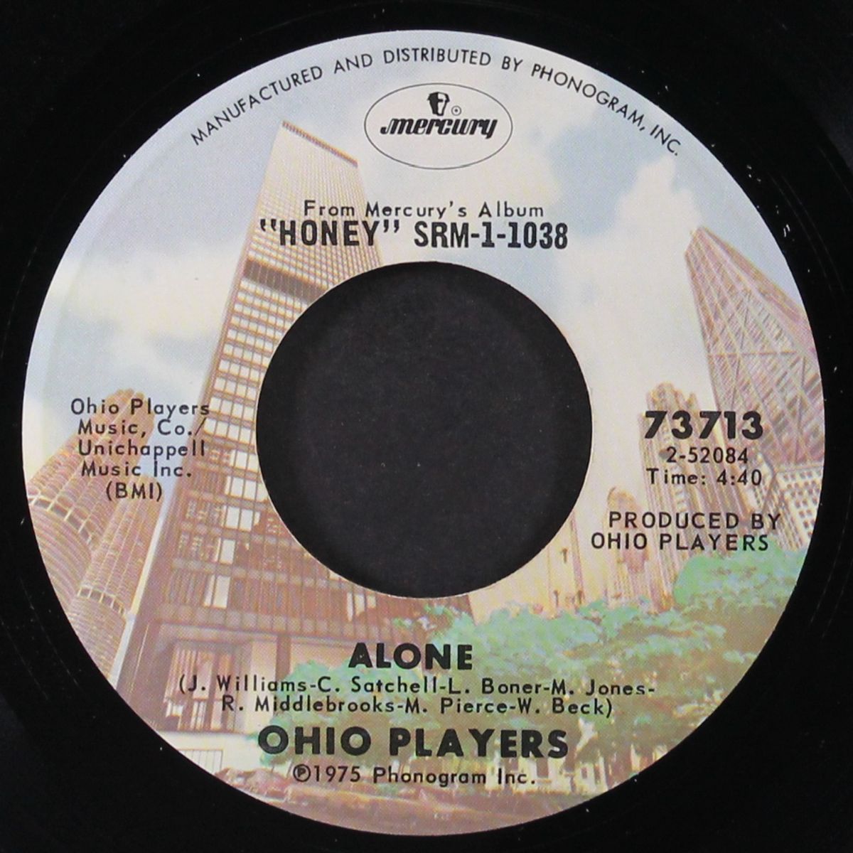 sweet sticky thing / alone by OHIO PLAYERS