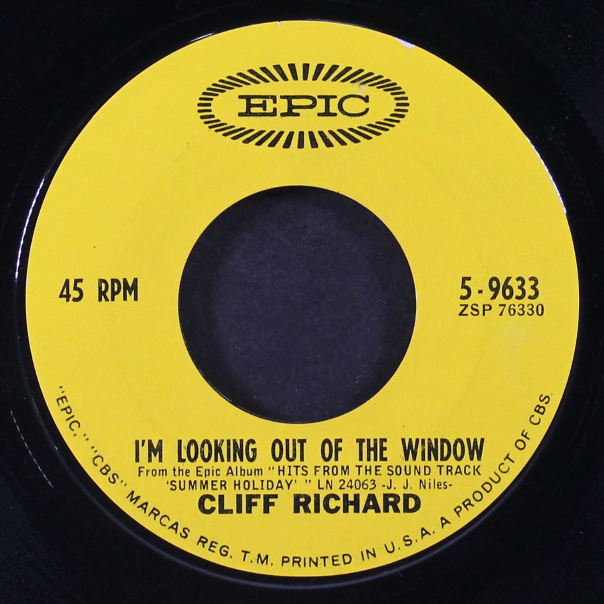 it's all in the game / i'm looking out of the window by CLIFF RICHARD