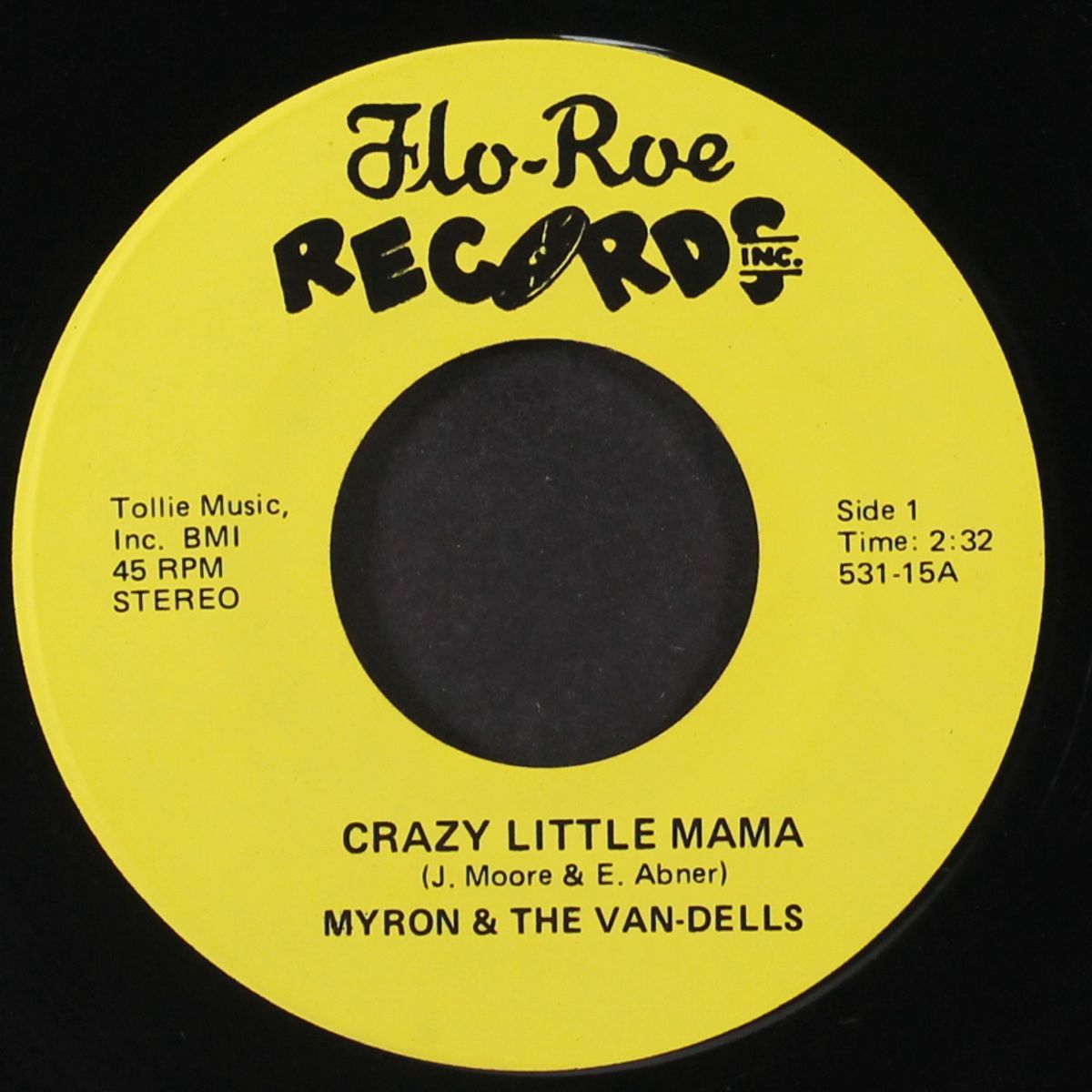 crazy little mama / heartaches by MYRON & VAN-DELLS