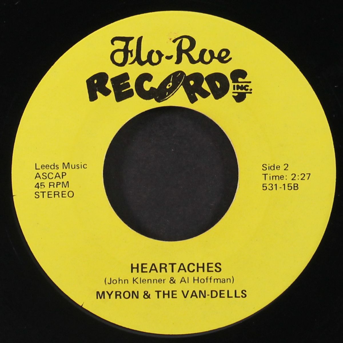 crazy little mama / heartaches by MYRON & VAN-DELLS