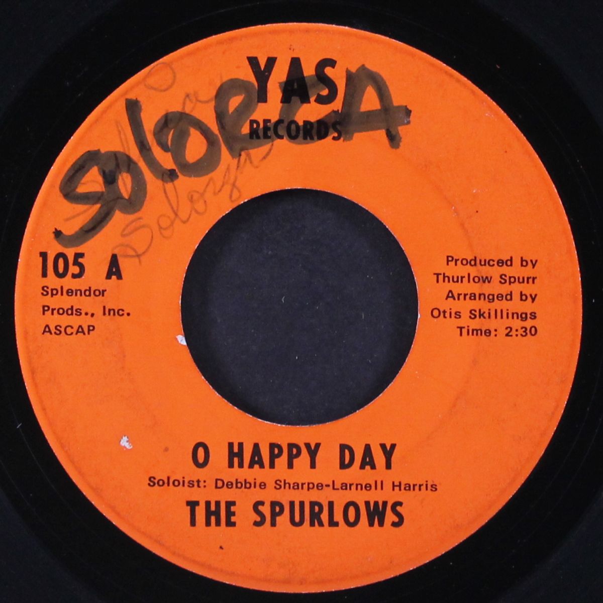 o happy day / i want to be more like jesus by SPURLOWS