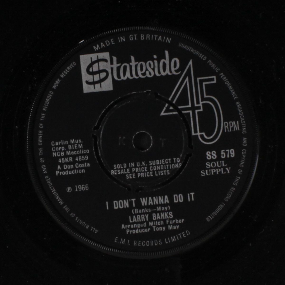 i don't wanna do it / i'm comin' home by LARRY BANKS
