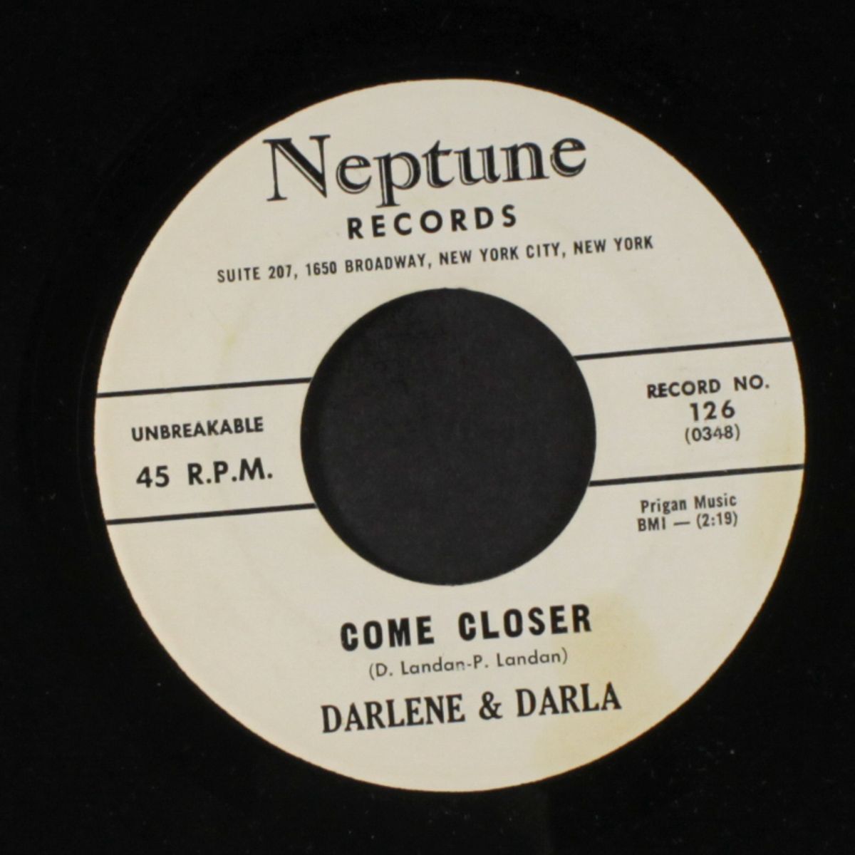 all i want from you / come closer by DARLENE & DARLA