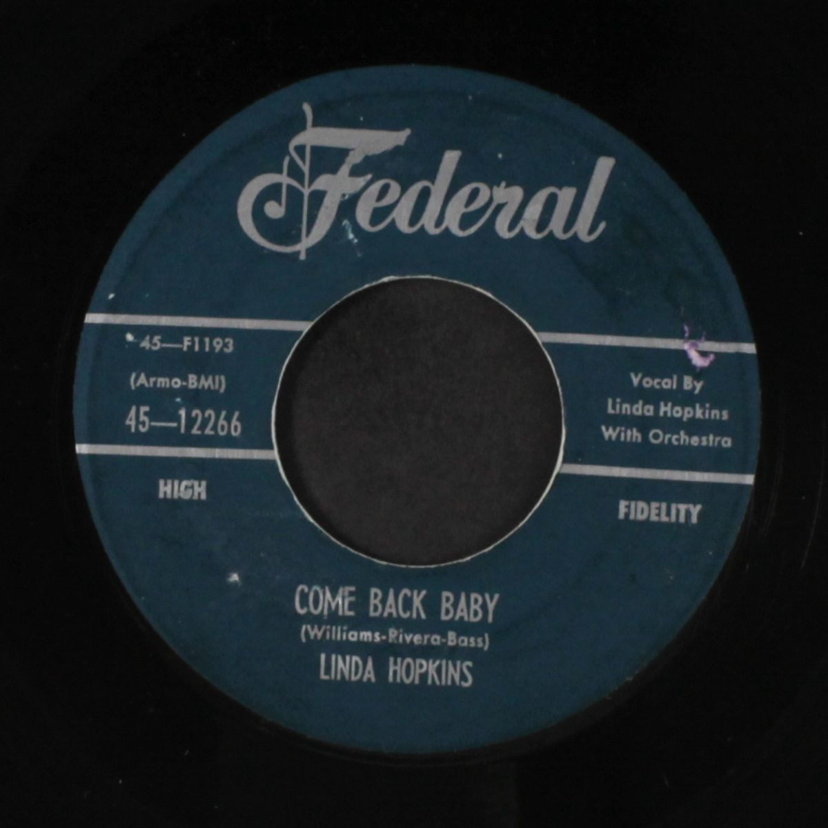 come back baby by LINDA HOPKINS