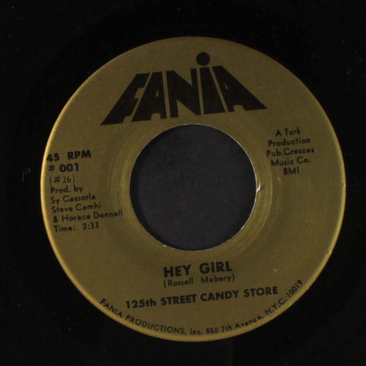 silent heart / hey girl by 125TH STREET CANDY STORE