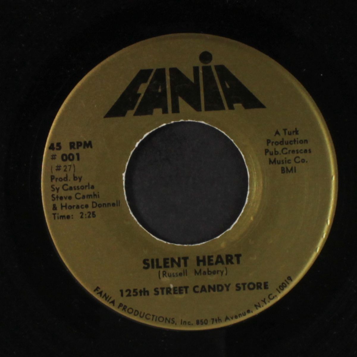 silent heart / hey girl by 125TH STREET CANDY STORE