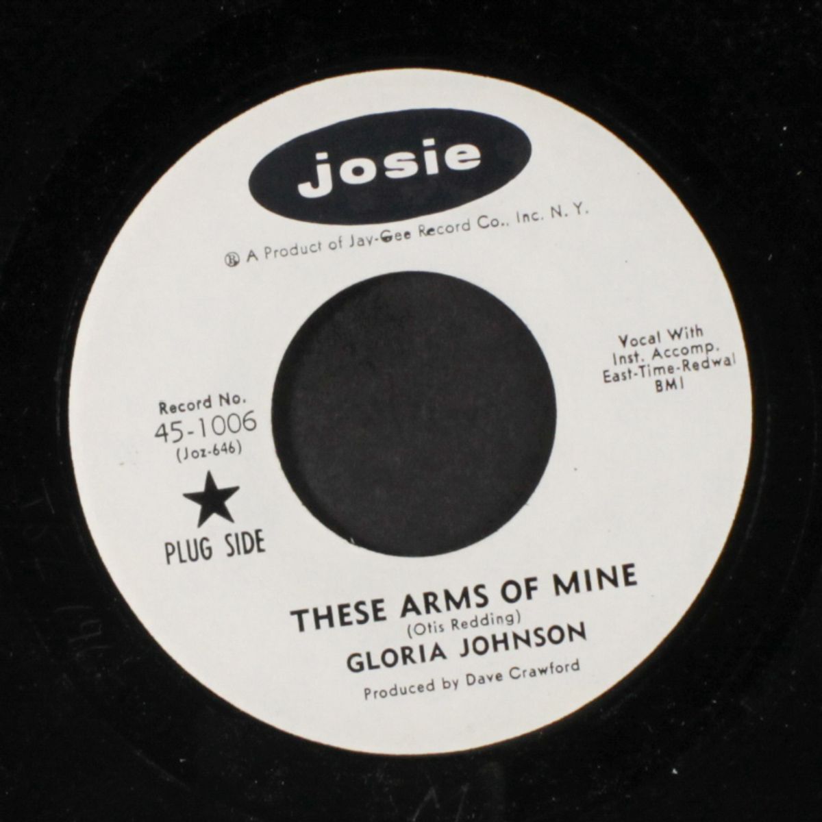 give you plenty lovin' / these arms of mine by GLORIA JOHNSON