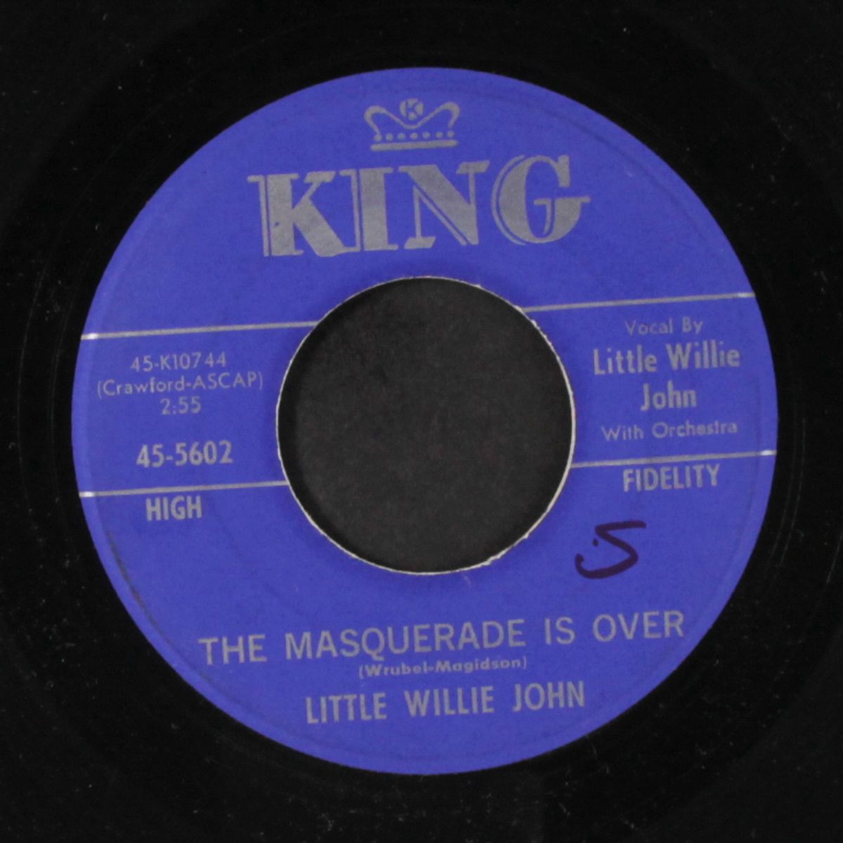 katanga / the masquerade is over by LITTLE WILLIE JOHN