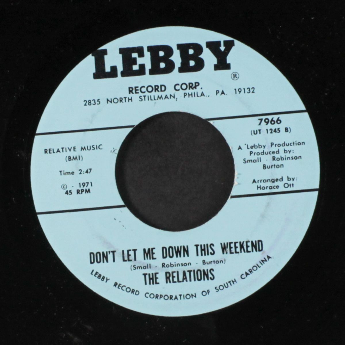 puddin-n-tang / don't let me down this weekend by RELATIONS