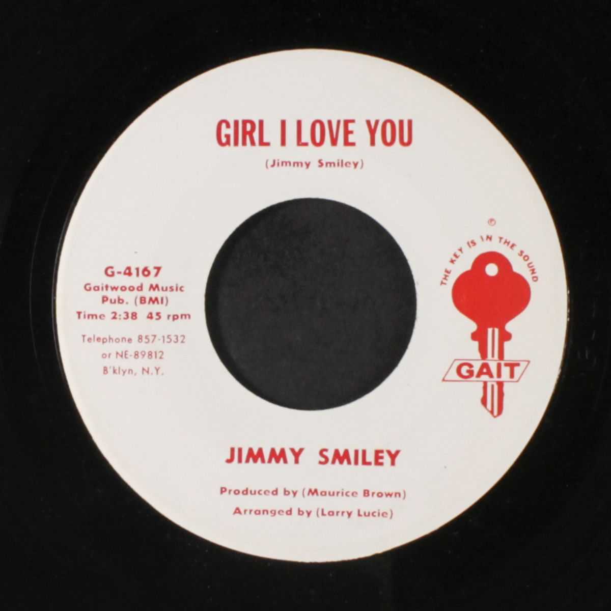 girl i love you / more than words can say by JIMMY SMILEY