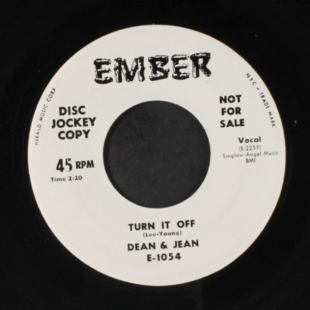 turn it off by DEAN & JEAN