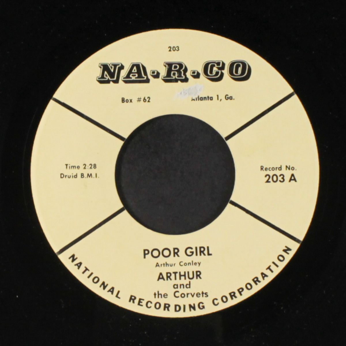 poor girl / darling i love you by ARTHUR & CORVETS